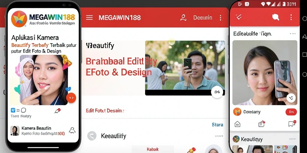 Antarmuka MEGAWIN188 yang intuitif dan mudah digunakan untuk edit foto.