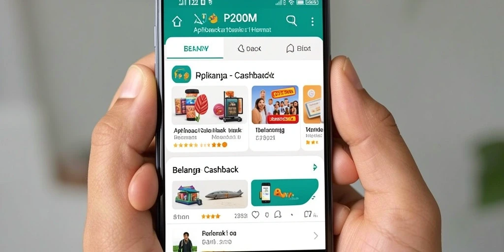 Tampilan antarmuka P200M yang menarik dan mudah digunakan.