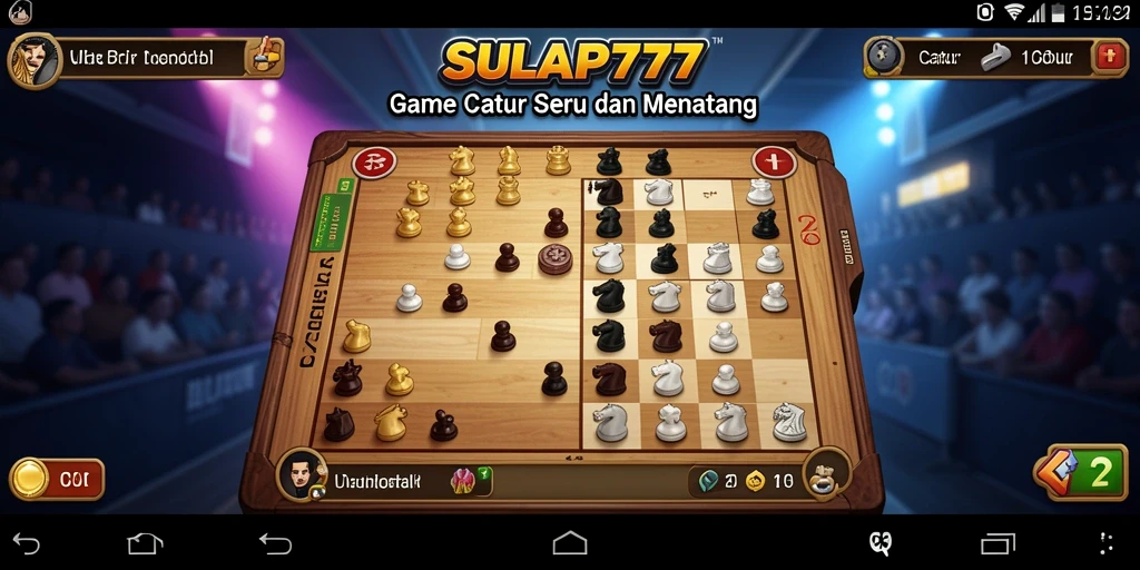 Tampilan antarmuka SULAP777 yang menarik dan fungsional.