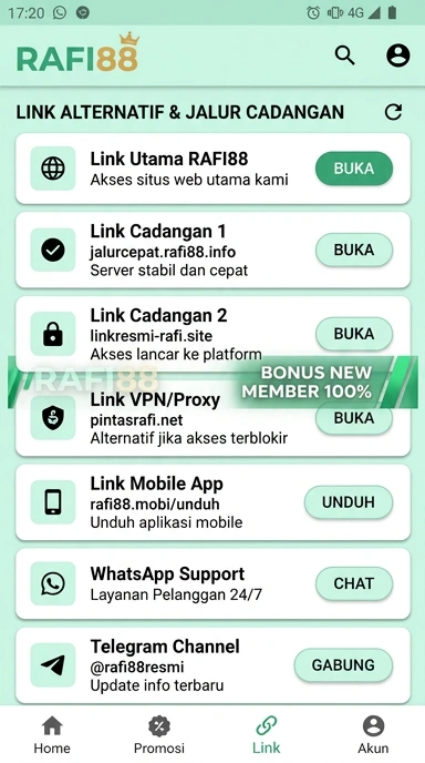 Link Alternatif Rafi88 untuk Akses Mudah