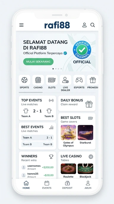 Kanal Resmi rafi88 untuk Pengguna Android Indonesia